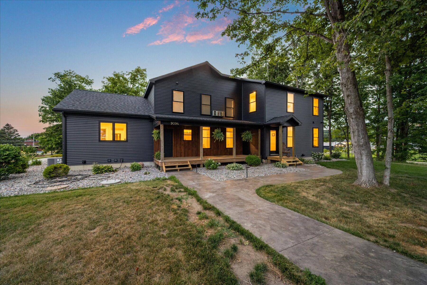 Petal & Bloom farmhouse exterior